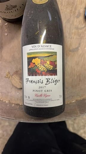 Alsacia François Bléger Vieilles Vignes 2017