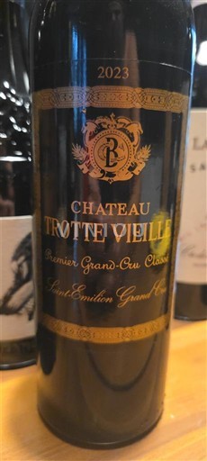Bordeaux Saint-Émilion Grand Cru Premier Grand Cru Classé Château Trotte Vieille 2023