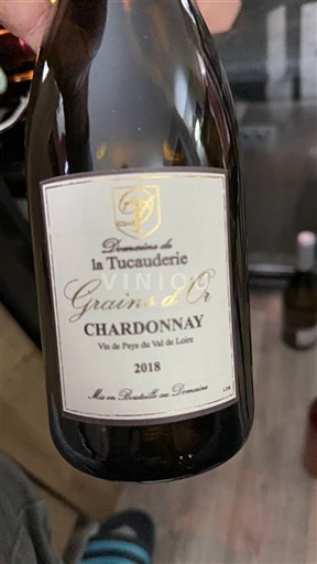 Dolina Loare Ni doloceno Domaine La Tucauderie Grains d'Or 2018