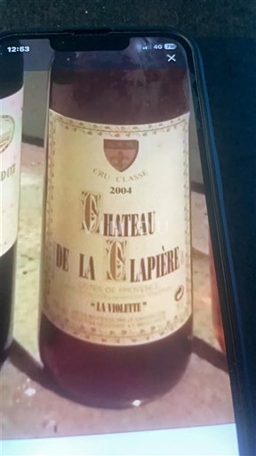 Provence Côtes-de-Provence Château La Clapière La Violette 2004