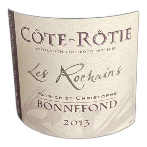 Rhône-dalen Côte-rôtie Bonnefond Les Rochains 2013
