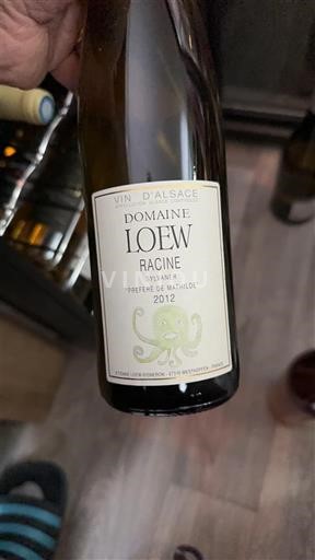 Alsazia Domaine Loew Racine 2012
