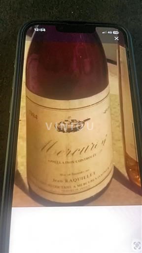 Burgundy Mercurey Jean Raquillet 1994