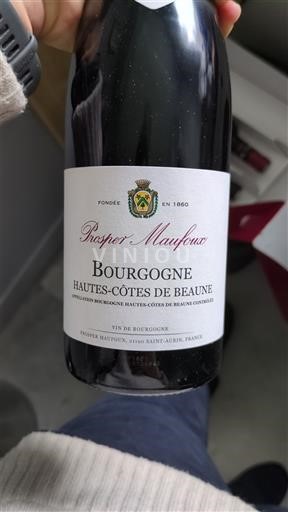 Bourgogne Hautes Côtes de Beaune Prosper Maufoux Icke årgångsbetecknad