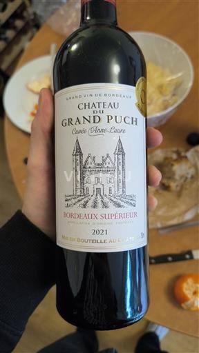 Bordeaux Bordeaux Supérieur Château Grand Puch Diane Laure 2021