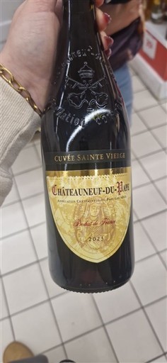 Valle del Rodano Châteauneuf-du-Pape Château Châteauneuf-du-Pape Sainte Vierge 2023