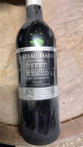 Bordéus Médoc Château Mareil Classelade 2008