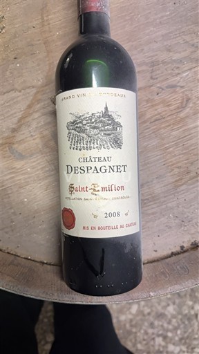 Bordeaux Saint-Émilion Château Spagnet 2008