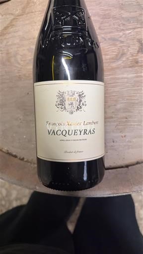 Rhônedalen Vacqueyras François Xavier Lambert 2024