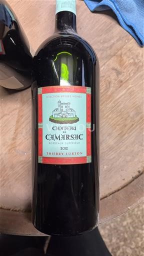 Bordeaux Bordeaux Supérieur Château Camarsac 2012