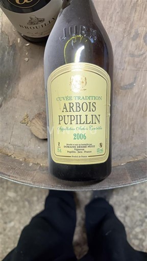 Jura Arbois-Pupillin Domaine André et Mireille Tissot Tradition 2006
