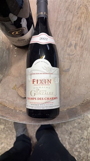 Bourgogne Fixin Domaine Pierre Gonza´lez Champs des Charmes 2022