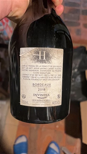 Bordeaux H Invindia 2018