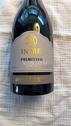 Puglia Aleatico di Puglia IN ME Appassimento 2020