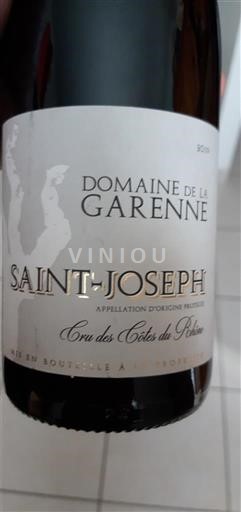 Rhône-dalen Saint-Joseph Domaine La Garenne Cru des Côtes du Rhône 2019