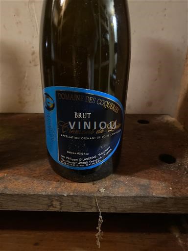 Loire Valley Crémant de Loire Domaine S Coqueries Non-Vintage