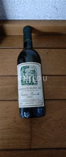 Bordeaux Bordeaux blanc Château Tremblay 1987