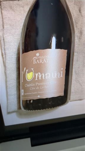 Borgoña Chablis Premier Cru Domaine Barat l'Umami 2018