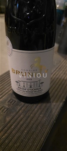 Rhônetal Côtes-du-Rhône-Dörfer Domaine Brunely Massif d'Uchaux 2023