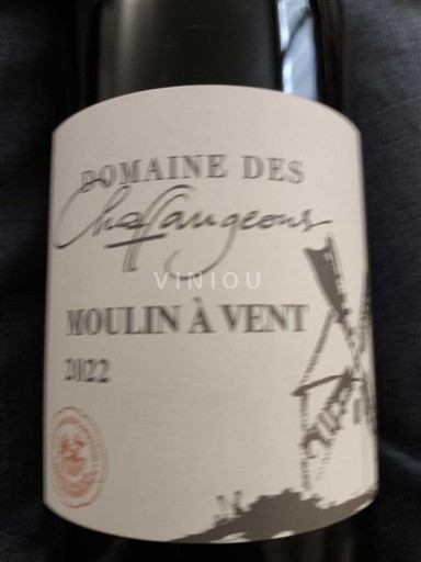 Beaujolais Moulin-à-vent Domaine S Chaffangeons 2022