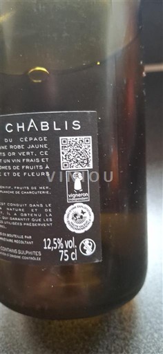 Burgundsko Chablis Baudouin Millet 2023 Neročník