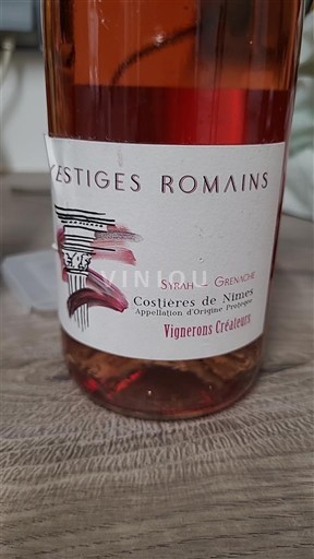 Rhône Valley Costières de Nîmes Vignerons Créateurs Vestiges Romains 2023