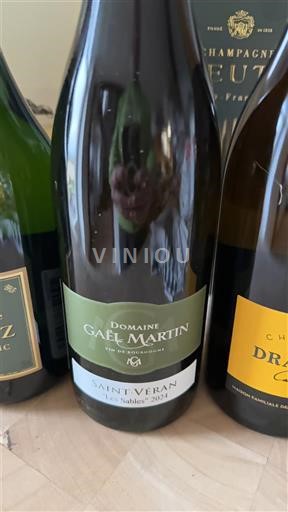 Bourgondië Saint-Véran Domaine Gagé Martin Les sables 2024