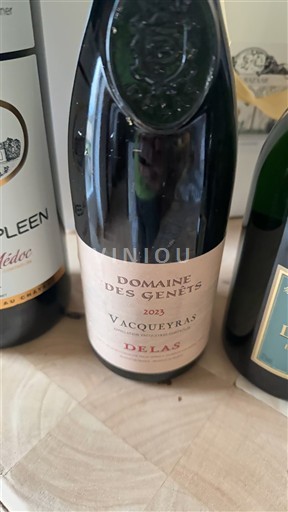 Rhônedalen Vacqueyras Domaine S Genêts Delas 2023