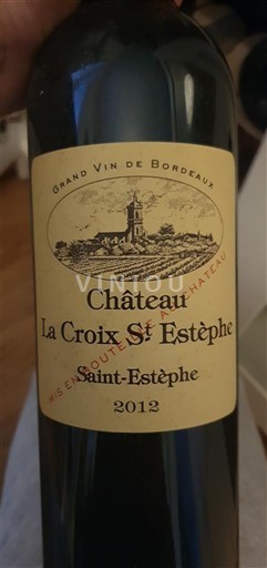 Bordeaux Saint-Estèphe Château La Croix St Estèphe 2012