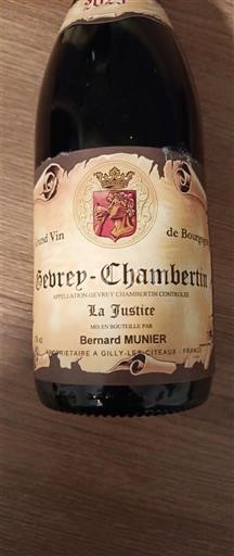 Bourgogne Gevrey-chambertin Bernard Munier La justice 2023