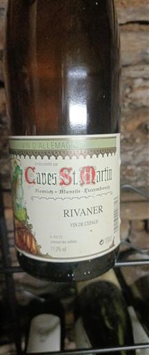 Moselle Luxembourg Caves St. Martin Rivaner Không niên vụ