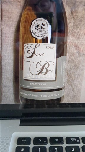 Bourgogne Saint-Bris Domaine Sorin Coquard 2020