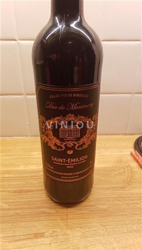 Bordeaux Saint-Émilion Duc de Montmory 2022