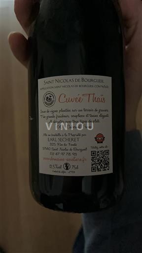 Loire-dalen Saint-Nicolas-De-Bourgueil EARL SICHERET Thaïs 2023