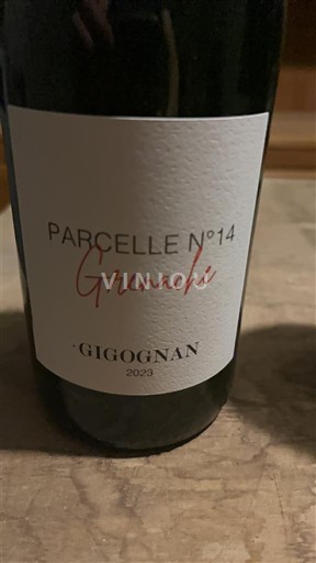 Vallée du Rhône Côtes-du-rhône Gigognan Parcelle N°14 Grenache 2022