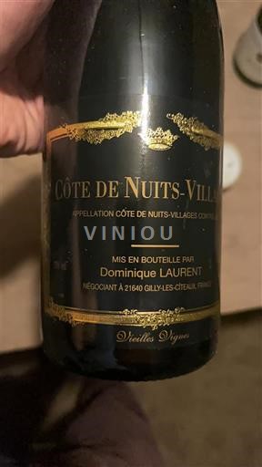 Burgundsko Côte de nuits villages Dominique Laurent Vieilles Vignes Neročník