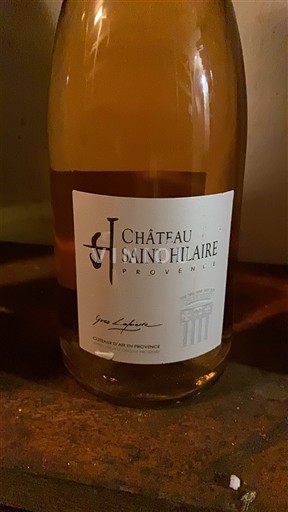 Wines Rosé sec Château Saint Hilaire Non millésimé France Provence Coteaux d'Aix-en-Provence AOC
