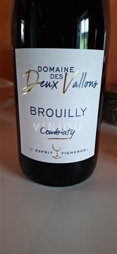 Beaujolais Brouilly Domaine Des Deux Vallons Combéaty 2023