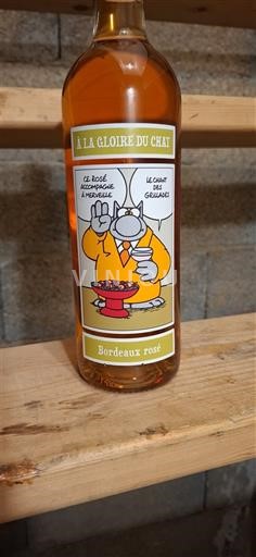 Burdeos Bordeaux rosado À la Gloire du Chat 2018