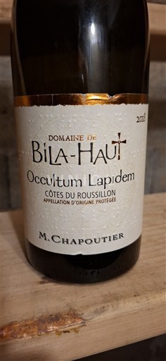 Roussillon Côtes-du-Roussillon Domaine Bila-Haut Occultum Lapidem 2018