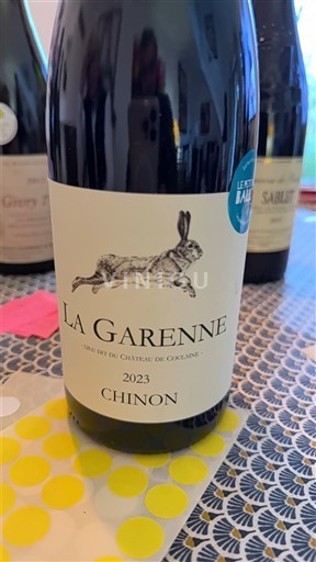 Loiren laakso Chinon Château Coulaine La Garenne 2023