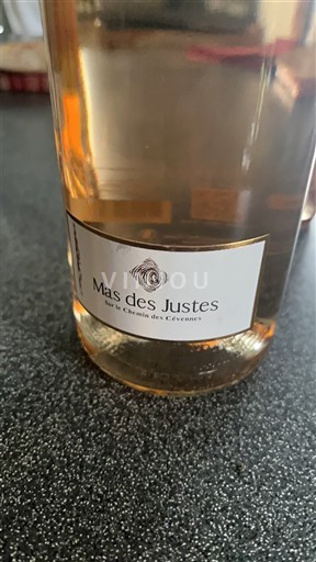 Wines Rosé sec Sur le Chemin des Cévennes Mas des Justes 2024 France Languedoc-Roussillon Cévennes IGP