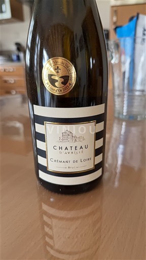 Loire Valley Crémant de Loire Château Avrillé Liger d’or 2023 2023