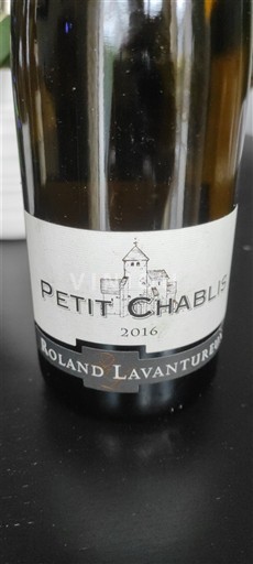 Bourgondië Petit-Chablis Roland Lavantureux 2016