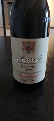 Piemonte Barolo Chiara Boschis Via Nuova 2019