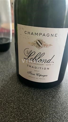 Champagne Lilian Leblond Tradition Trois Cépages 2020