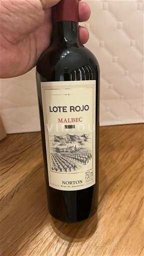 Mendoza Norton Lote Rojo Không niên vụ