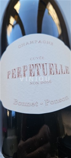 Champagne Bonnet-Ponson Perpétuelle Niet-geïntegreerd