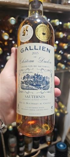 Bordeaux Sauternes Château Don Gallien 2015