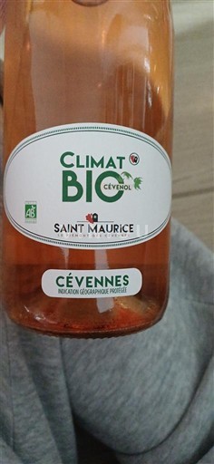 Wines Rosé sec Climat Bio Cévénol Saint Maurice 2022 France Languedoc-Roussillon Cévennes IGP